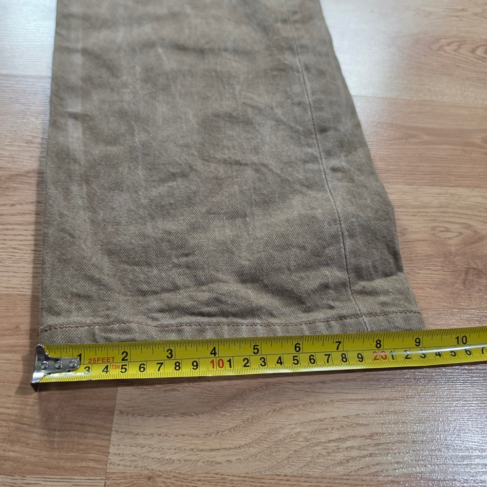 Levi's 501 Original Fit Jeans Men 42x32 Olive Brown Straight Leg Button Fly - Picture 8 of 9